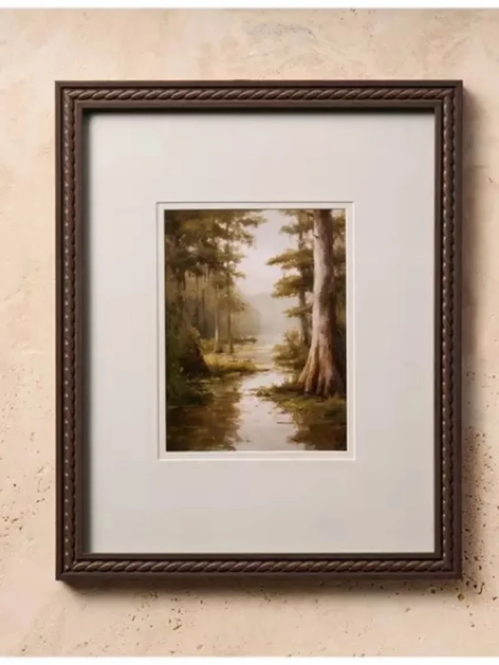 Kinkeeping River Landscape Print Framed Wall Art